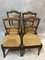 Chaises de Salon Louis Philippe Antiques, Set de 4 5