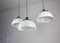 Vintage 2240 Faro Pendant Lamp by Luigi Massoni from Guzzini & Meblo, 1960s, Set of 3, Image 2