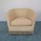 Vintage Beige Fabric Lounge Chairs, 1950s, Set of 2 6