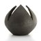 Black Glazed Ceramic Vase, 1980s, Image 1