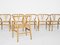 Wishbone Chairs in Beech by Hans Wegner for Carl Hansen & Søn, 1980s, Set of 6, Image 4