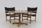 Danish Black Leather Armchairs & Coffee Table by Ditte & Adrian Heath, 1960s, Set of 3, Image 3