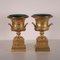 19th Century Italian Gold Leaf Vases, Set of 2 9