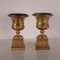 19th Century Italian Gold Leaf Vases, Set of 2, Image 8