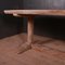 Antique French Elm Trestle Table, 1820s 2