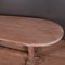 Antique French Elm Trestle Table, 1820s 5