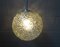 German Glass Ball Ceiling Lamp from Doria Leuchten, 1960s 3