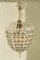 Small Medusa Style Crystal Ceiling Lamp, 1940s 1