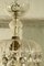Kleine Kristallglas Deckenlampe im Medusa Stil, 1940er 7