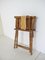 Vintage Handmade Wooden Faux Bamboo Folding Side Chair, 1930s, Image 2