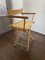 Vintage Handmade Wooden Faux Bamboo Folding Side Chair, 1930s 10