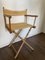 Vintage Handmade Wooden Faux Bamboo Folding Side Chair, 1930s 7