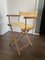 Vintage Handmade Wooden Faux Bamboo Folding Side Chair, 1930s, Image 6