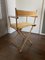 Vintage Handmade Wooden Faux Bamboo Folding Side Chair, 1930s, Image 9