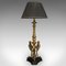 Vintage English Gilt Metal Table Lamp, 1990s, Image 7