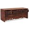 Antique Low Carved Chest 3