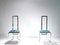 Italian Metal and Acrylic Glass Dining Chairs, 1970s, Set of 4 7