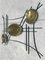 Large German Wrought Brass and Iron Abstract Sculptural Wall Relief, 1950s, Image 5