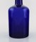 Large Vase Bottle in Blue Art Glass with Blue Ball by Otto Brauer for Holmegaard, 1960s 3