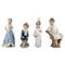 Figurines d'Enfants en Porcelaine par Tengra & Zaphir pour Lladro, Espagne, 1980s, Set de 4 1