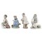 Figurine di bambini in porcellana di Lladro & Nao, Spagna, anni '80, set di 4, Immagine 1