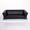 Dark Blue Leather 322 3-Seat Sofa from Rolf Benz, Image 7