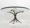 Brass and Iron Coffee Table by Manfred Bredohl, Germany, 1970s, Image 2