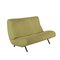 Foam, Fabric & Brass Sofa by Marco Zanuso for Arflex, 1960s, Image 1