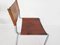 Leather Tubular Dining Chair from Linea Veam, Italy, 1970s 14
