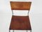 Leather Tubular Dining Chair from Linea Veam, Italy, 1970s 9