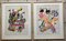 La Chute Lithographs by Charles Lapicque, 1952, Set of 2 1