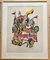 La Chute Lithographs by Charles Lapicque, 1952, Set of 2, Image 2