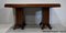 Vintage Rectangular Solid Mahogany and Veneer Dining Table, Image 11