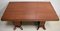 Vintage Rectangular Solid Mahogany and Veneer Dining Table, Image 5