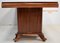 Vintage Rectangular Solid Mahogany and Veneer Dining Table 24