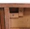 Mesa de comedor rectangular vintage de chapa de caoba maciza, Imagen 31