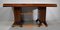 Vintage Rectangular Solid Mahogany and Veneer Dining Table 23