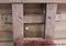 Mesa de comedor rectangular vintage de chapa de caoba maciza, Imagen 32
