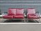 Bauhaus Style Sofa and Armchair Set, 1950s 1