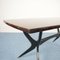 Vintage Black Dining Table in the Style of Ico Luisa Parisi, 1960s 5