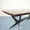 Vintage Black Dining Table in the Style of Ico Luisa Parisi, 1960s, Image 5