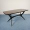 Vintage Black Dining Table in the Style of Ico Luisa Parisi, 1960s 3