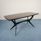 Vintage Black Dining Table in the Style of Ico Luisa Parisi, 1960s, Image 3