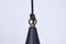 Opaline Glass Drop Pendant Lamp, 1950s, Image 8