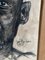 Disegno a carboncino e guazzo di Jean Poulain, 1939, Immagine 5