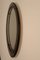 Vintage Italian Oval Mirror in the Style of Cristal Art, 1970s 11
