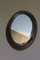 Vintage Italian Oval Mirror in the Style of Cristal Art, 1970s 8