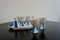 Vintage Cubist Egg Cups, Salt and Pepper Shaker from Bauer and Pfeiffer Wurttemberg Porcelain 14