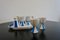 Vintage Cubist Egg Cups, Salt and Pepper Shaker from Bauer and Pfeiffer Wurttemberg Porcelain, Image 14