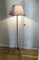 Black Lacquered Metal Floor Lamp, 1950s, Image 3